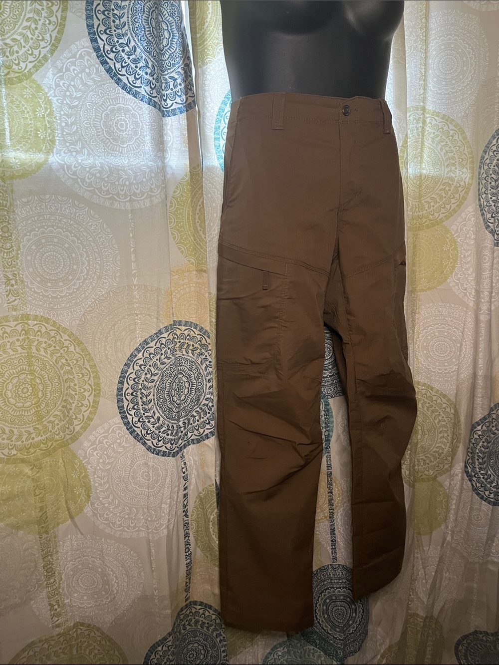 Men's 5.11 Slim Ridge Utility Pants in Kangaroo - Picture 7 of 9